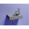 Умывальник CERAMICANOVA Element подвесной прямоугольный (чаша слева, отверстие под смеситель справа) цвет антрацит матовый CN6051LMH