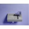 Умывальник CERAMICANOVA Element подвесной прямоугольный (чаша слева, отверстие под смеситель справа) цвет антрацит матовый CN6051LMH