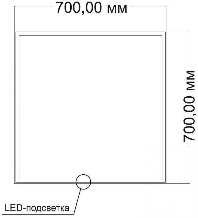 Зеркало Vincea 70 VLM-3VN7007-2 с подсветкой с сенсорным выключателем с подогревом и диммером Зеркало Vincea 70 VLM-3VN7007-2 с подсветкой с сенсорным выключателем с подогревом и диммером
