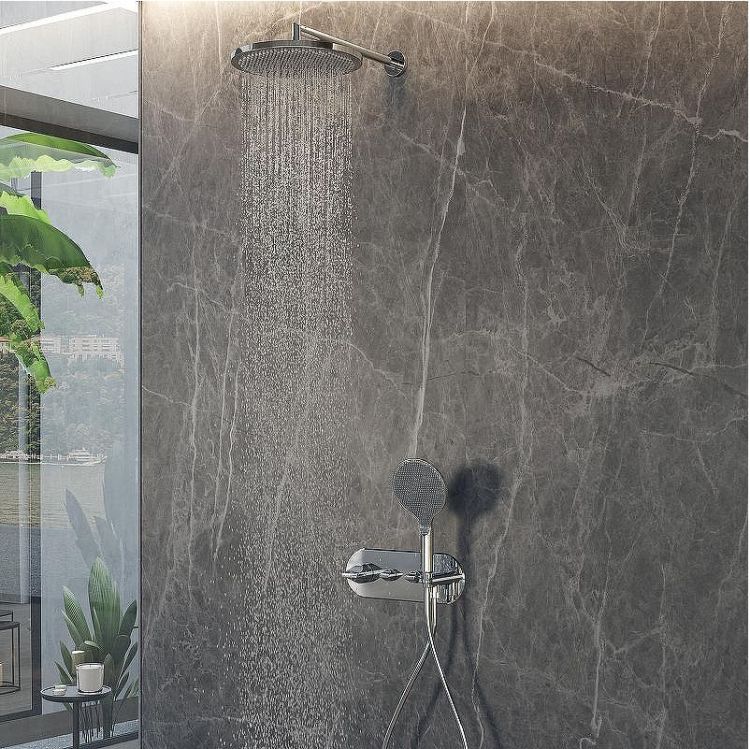 Душевая система Bossini Apice L10505.030 с термостатом Хром