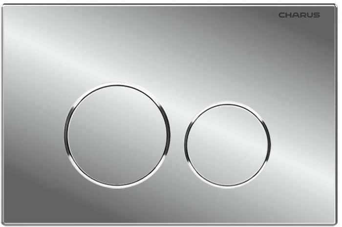 Клавиша смыва Charus Spazio FP.330.21.01 цвет Хром глянцевый