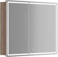 Зеркальный шкаф SANCOS Mirror 990x150х740 мм, с LED подсветкой, MI100EG