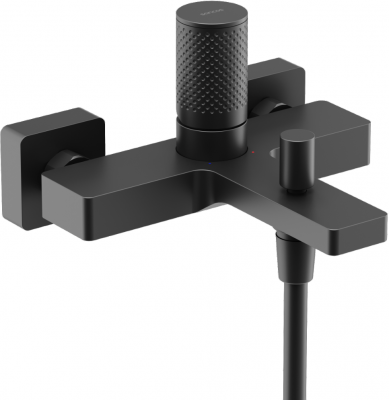 Смеситель для ванны с душем SANCOS Nexus, черный матовый, SC9014MB