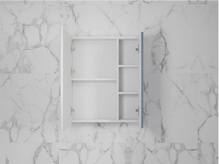 Зеркальный шкаф Style Line Стокгольм 60 ЛС-00002319 Графит софт