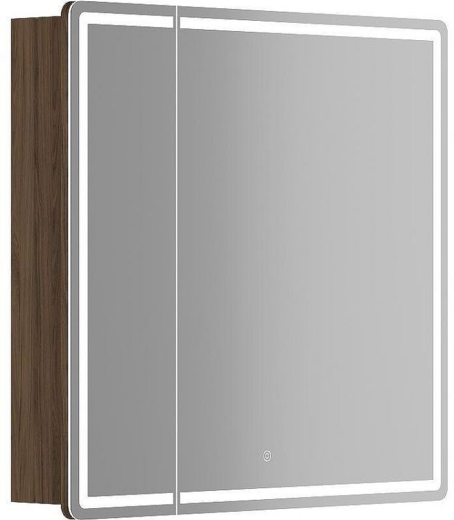 Зеркальный шкаф Sancos Mirror 80 MI80ECH с подсветкой Дуб чарльстон