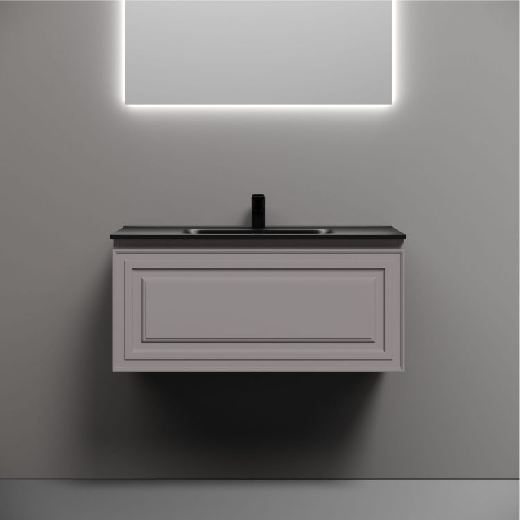 Тумба подвесная SANCOS Very 890х445х406, c одним ящиком оснащенным доводчиками, Doha Soft ,VR90SM Тумба подвесная SANCOS Very 890х445х406, c одним ящиком оснащенным доводчиками, Doha Soft ,VR90SM