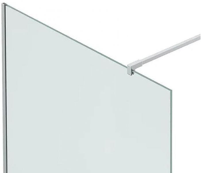 Душевая перегородка Reflexion Walk in 100 RX200100CCR-17 профиль Хром стекло прозрачное