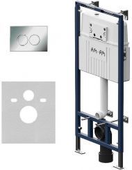 Инсталляция AM.PM MasterFit I012710.0151 для унитаза с клавишей смыва Хром глянцевый