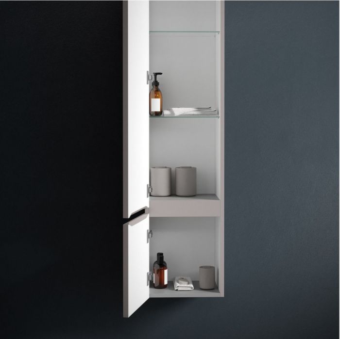 Шкаф-пенал SANCOS Very подвесной левый, Doha Soft 350х300х1600, PVR35LSM