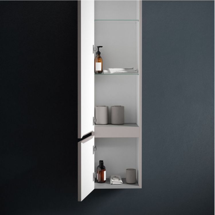 Шкаф-пенал SANCOS Very подвесной левый, Doha Soft 350х300х1600, PVR35LSM