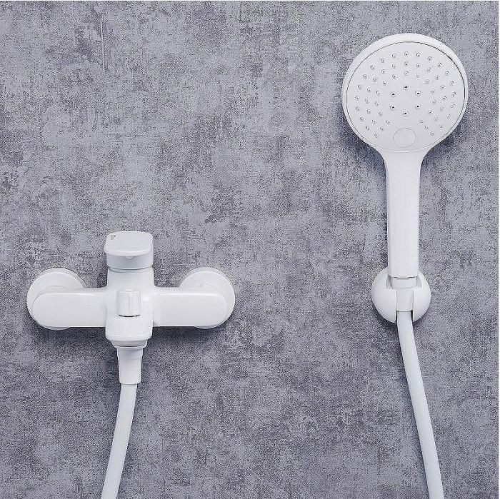 Смеситель для ванны WasserKRAFT Mindel 8501 Белый матовый