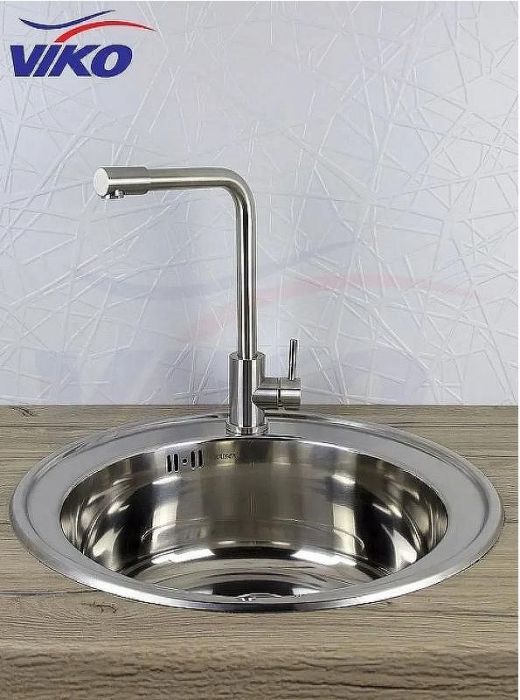 Смеситель для кухни Viko V-4454 Сатин
