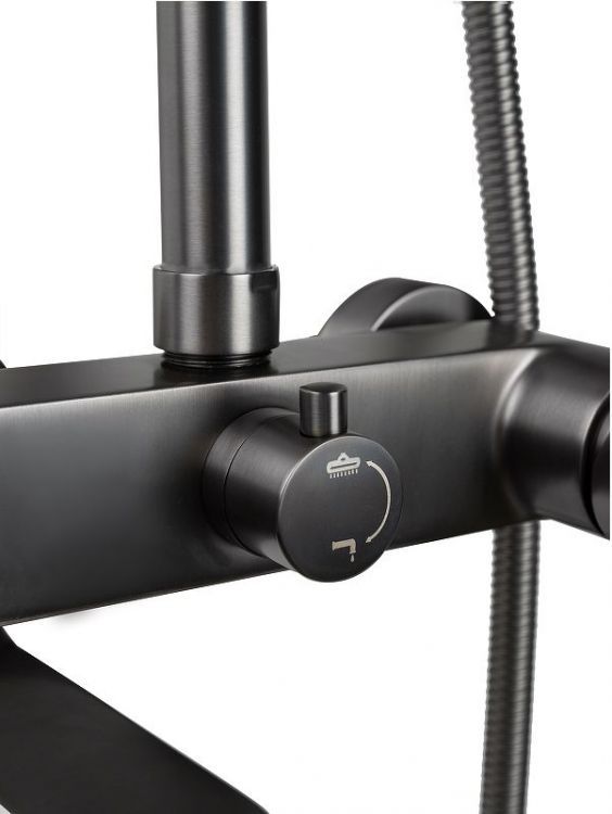 Душевая система FILARETE Retta FL2030BG цвет Графит