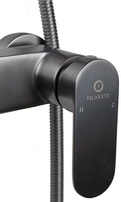 Душевая система FILARETE Retta FL2030BG цвет Графит