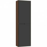 Шкаф пенал Orka Craft 40 3000319 подвесной Орех Антрацит