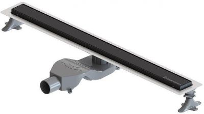 Душевой лоток Boheme Premium Linear 80 982-80-B с Черной решеткой