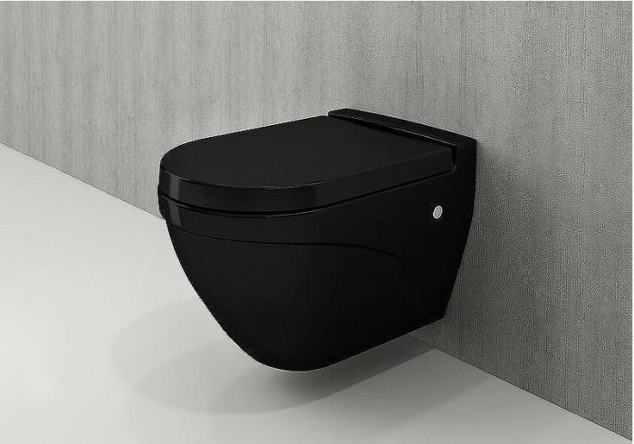 Унитаз Bocchi Parma 1170-005-0129 подвесной Черный глянцевый