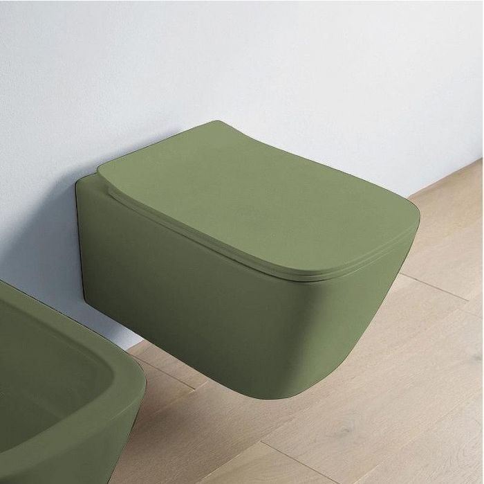 Унитаз Artceram A16 ASV003 44 00 подвесной Green salvia без сиденья