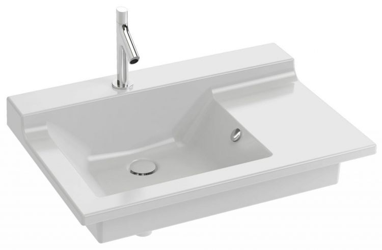 Раковина 80 см Jacob Delafon Kohler XL112K-00, белый