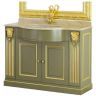 Тумба под раковину Migliore Ravenna 119 L 27065 Оливковый Золото без столешницы