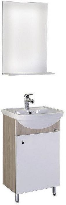 Комплект мебели для ванной Grossman Eco Line 50 105206 Белый Дуб сонома