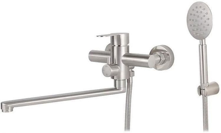 Смеситель для ванны Viko V-7505 универсальный Хром матовый