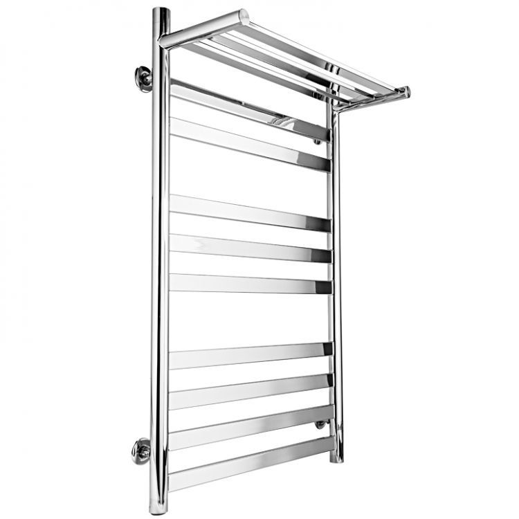 Полотенцесушитель электрический масляный Laris Кватро с полкой