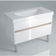 Тумба под раковину Kerama Marazzi Buongiorno 97,5x46x77,5 см, белая (BG.100.2\WHT) Тумба под раковину Kerama Marazzi Buongiorno 97,5x46x77,5 см, белая (BG.100.2\WHT)