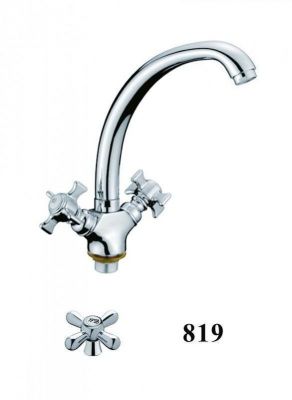 Смеситель для кухни D-Lin D156819 цвет  Хром