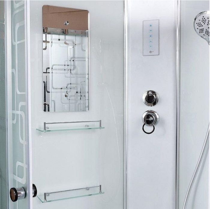 Душевая кабина Avacan 100 EM1510GM+EL с гидромассажем