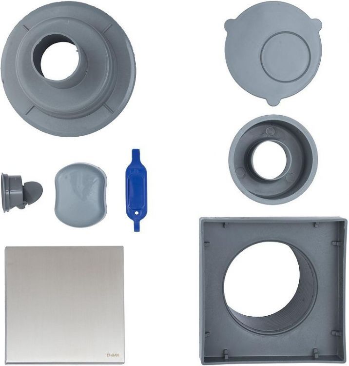 Душевой трап Logan L005-150-VERTICAL 330444 с решеткой цвет Нержавеющая сталь Душевой трап Logan L005-150-VERTICAL 330444 с решеткой цвет Нержавеющая сталь