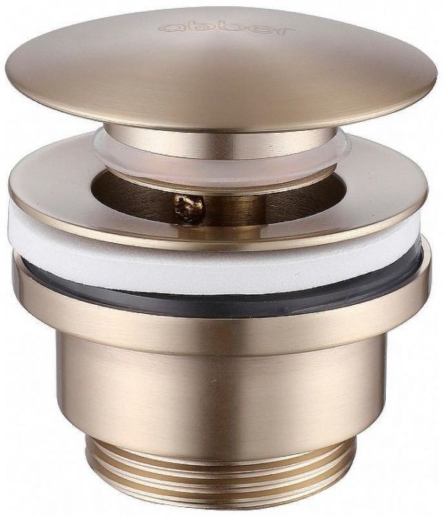 Донный клапан Abber AF0011G click-clack Золото матовое Донный клапан Abber AF0011G click-clack Золото матовое