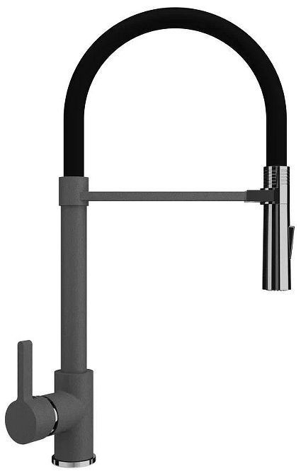 Смеситель для кухни Ulgran Classic U-024-309 цвет Темно-серый Смеситель для кухни Ulgran Classic U-024-309 цвет Темно-серый