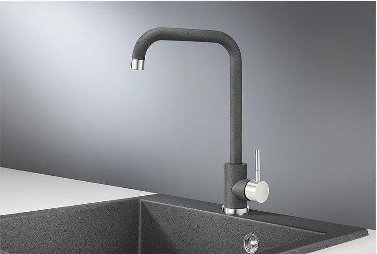 Смеситель для кухни Granula Standart ST-4033 цвет Графит Смеситель для кухни Granula Standart ST-4033 цвет Графит