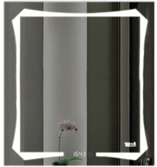 Зеркало WeltWasser Otto 60x80 с подсветкой и динамиками 10000000969 Хром