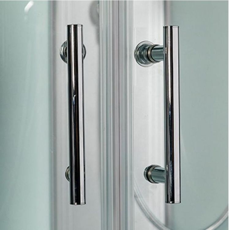 Душевая кабина WeltWasser WW500 Laine 804 80x80 10000003267 профиль Хром стекло прозрачное