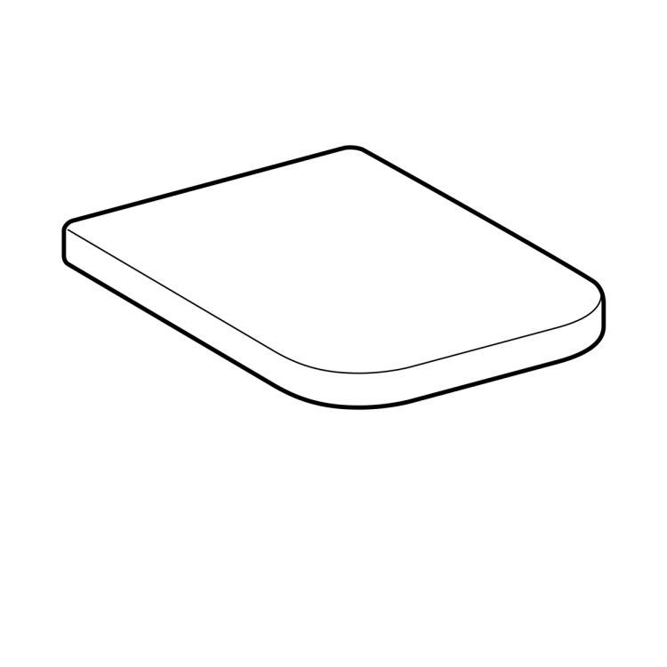 Сиденье с крышкой Geberit Renova Nr.1 Plan, 572110000