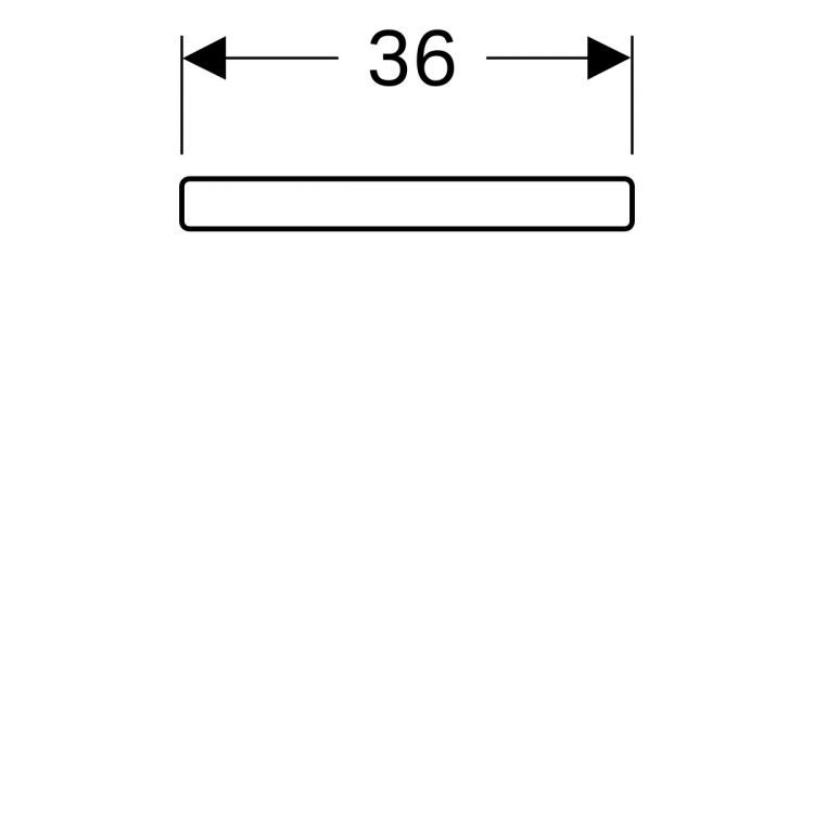 Сиденье с крышкой Geberit Renova Nr.1 Plan, 572110000