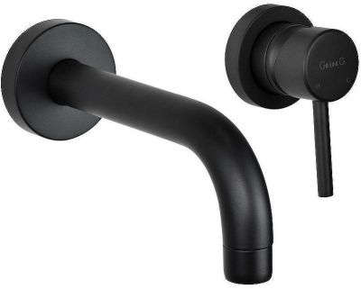 Смеситель для раковины Giulini Futuro F6520-25NO Черный матовый