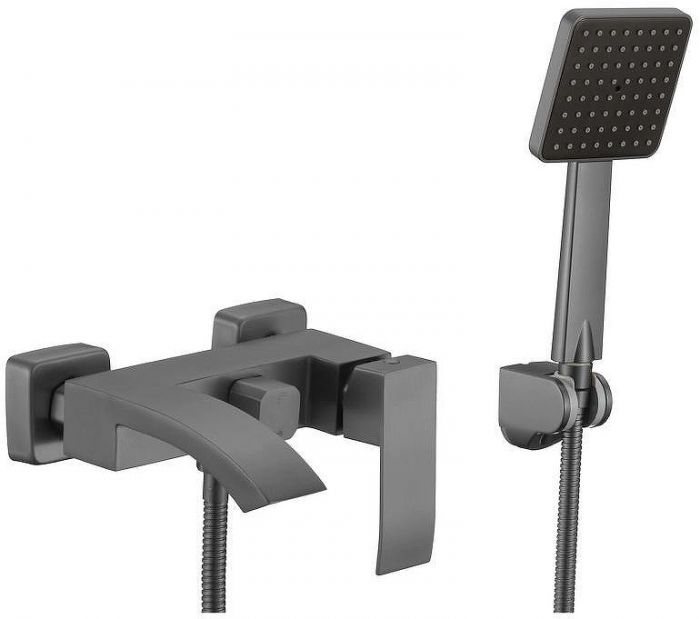 Смеситель для ванны Fmark FS8624Q цвет Графит