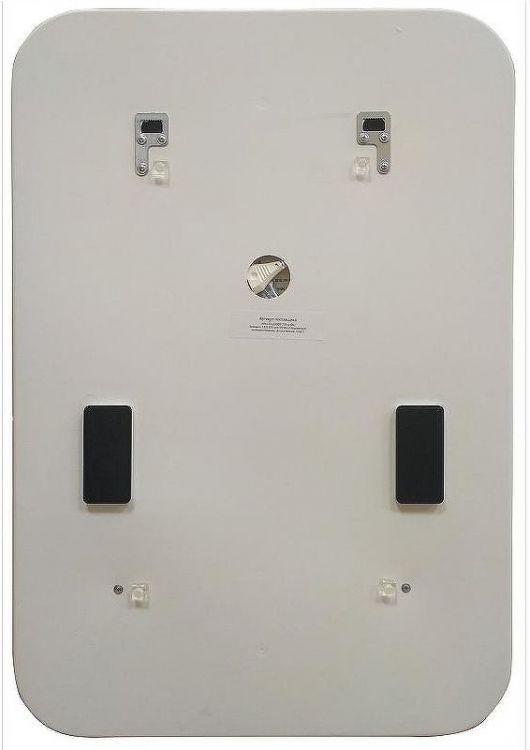 Зеркало Континент Glamour 600х800 ЗЛП130 с подсветкой с многофункциональной панелью