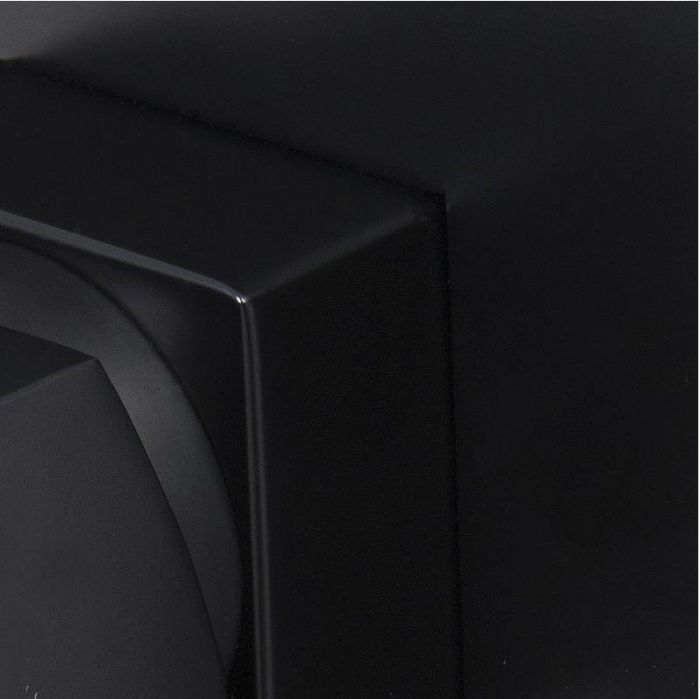 Смеситель для душа WasserKRAFT Elbе 7444 с термостатом Черный матовый