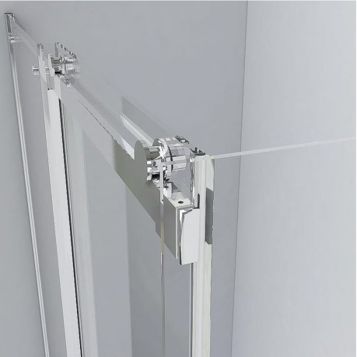 Душевой уголок Vincea Como 120х90 VSR-1C9012CGB профиль Черный стекло тонированное