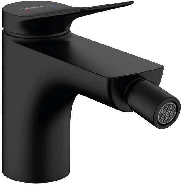 Hansgrohe Vivenis Смеситель для биде, на 1 отв., с донным клапаном, цвет: черный матовый