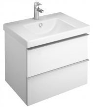 Тумба с двумя выдвижными ящиками Odeon Up 70 см, цвет белый бриллиант [EB890-N18]