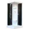 Душевая кабина Royal Bath RB 80HP6-BT-СН (черное/прозрачное)