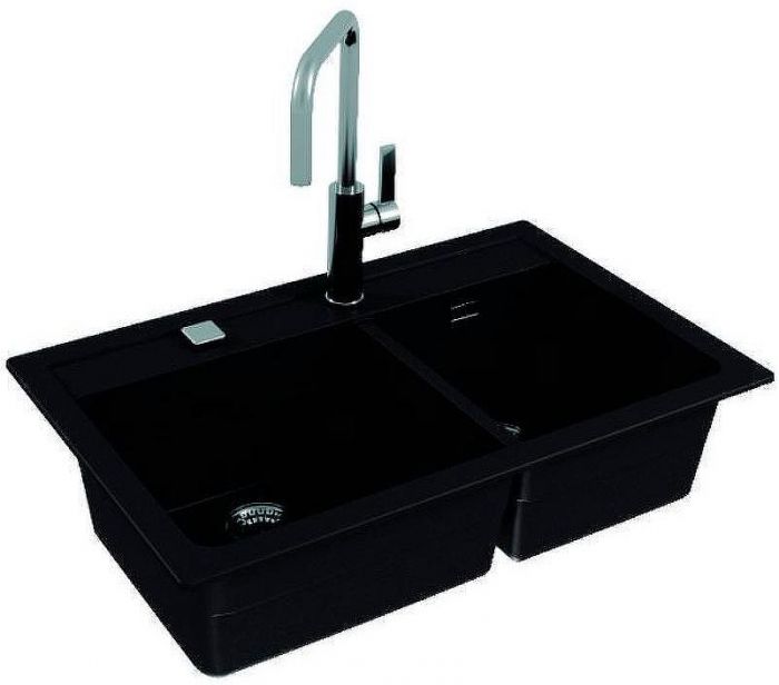 Кухонная мойка Alveus Granital Atrox 50 Carbon G91 790x500 1132002 Угольная