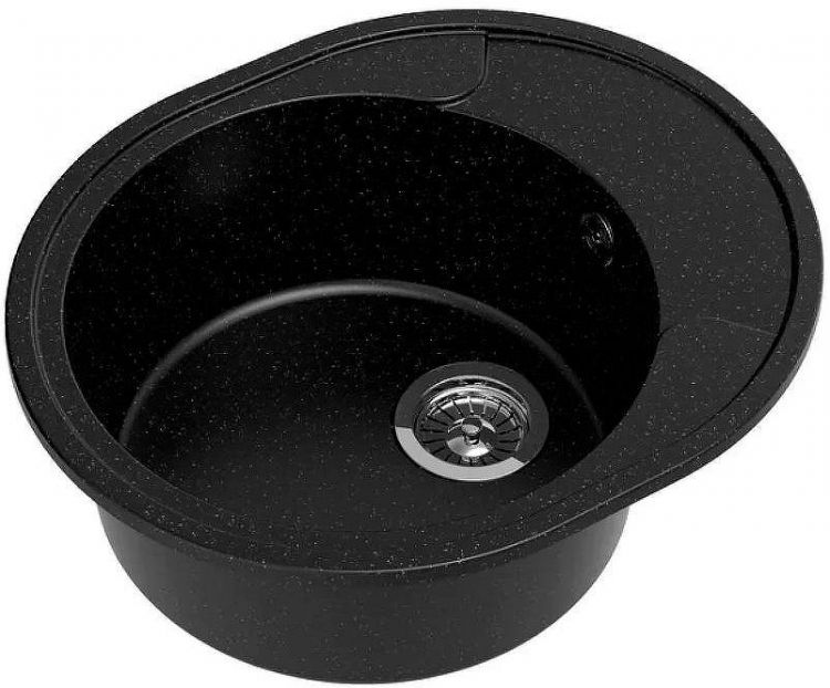 Кухонная мойка Reflexion Allonge 57 RF0658BL Черная Кухонная мойка Reflexion Allonge 57 RF0658BL Черная