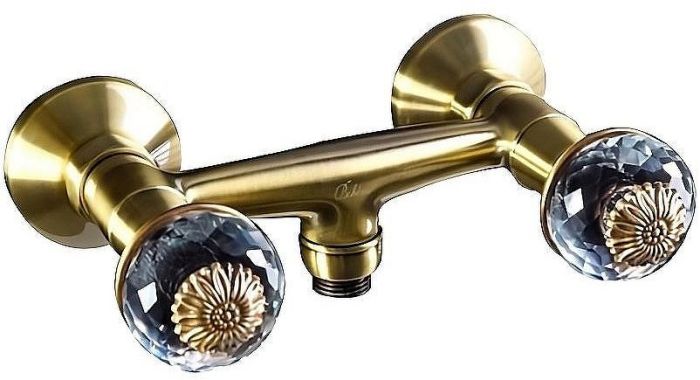 Смеситель для душа Boheme Flora 314-FL Бронза