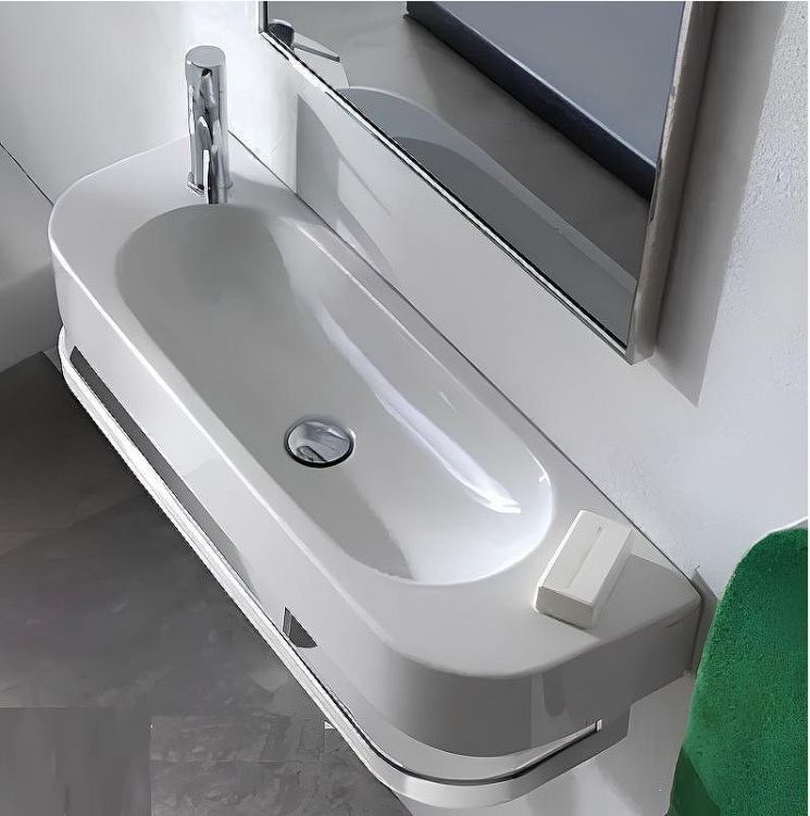 Раковина Globo Forty3 70 L SCT70.BI*1sx Белая